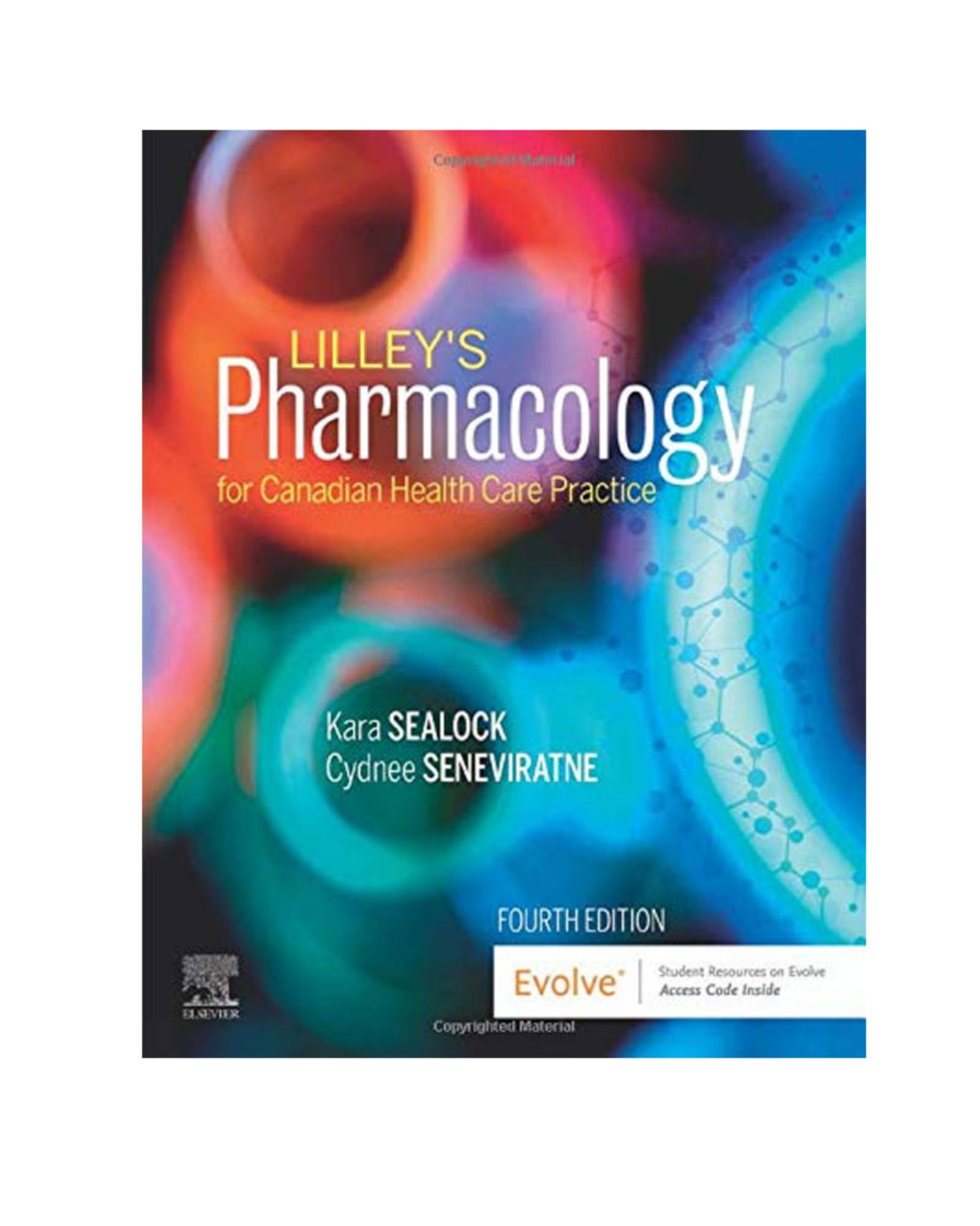 9780323694803 Lilley's Pharmacology For Canadian Health Care